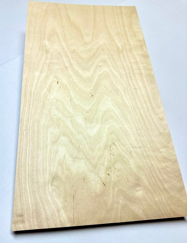 1 Stück Birkensperrholz 1,5 x 495 x 295 mm